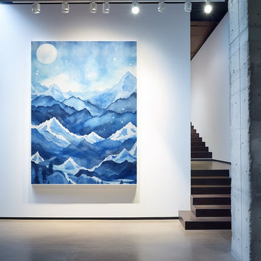 Tableau Style Montagne